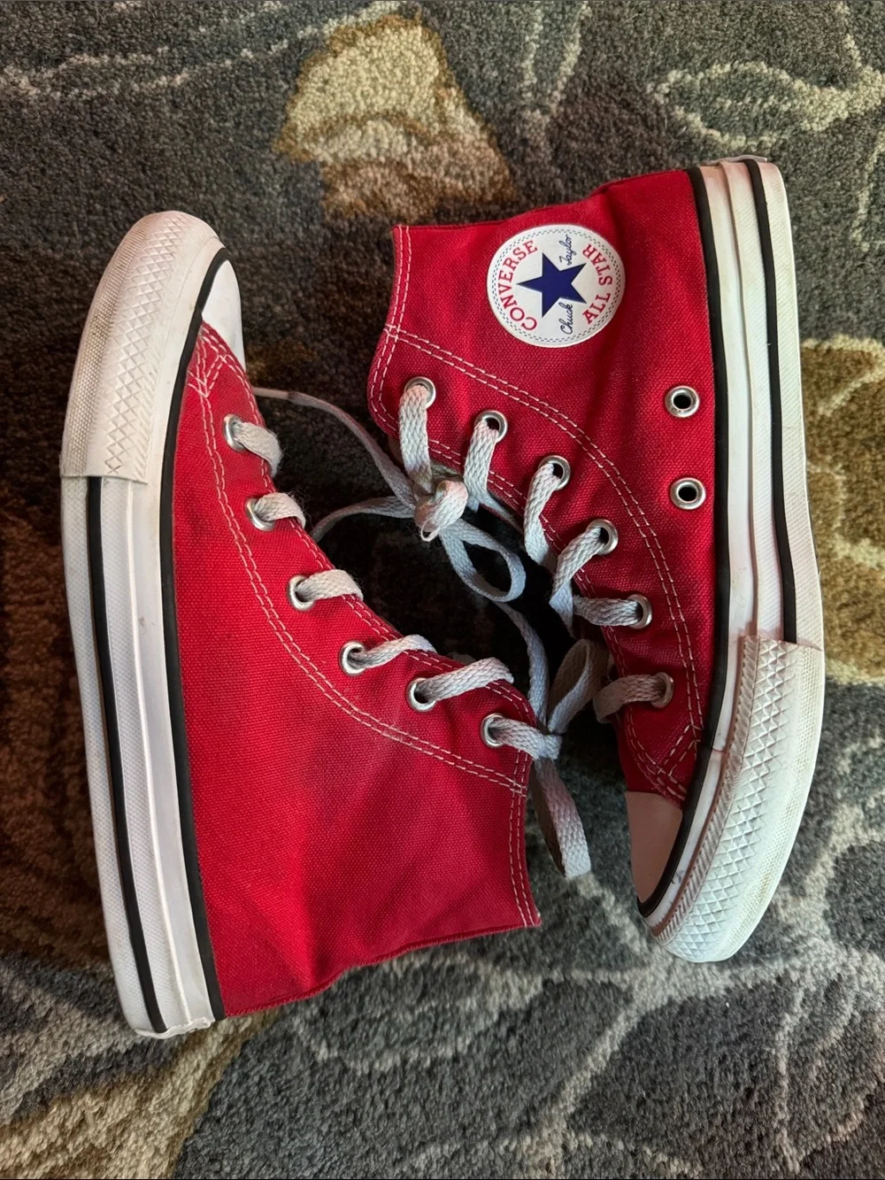 Converse kids red